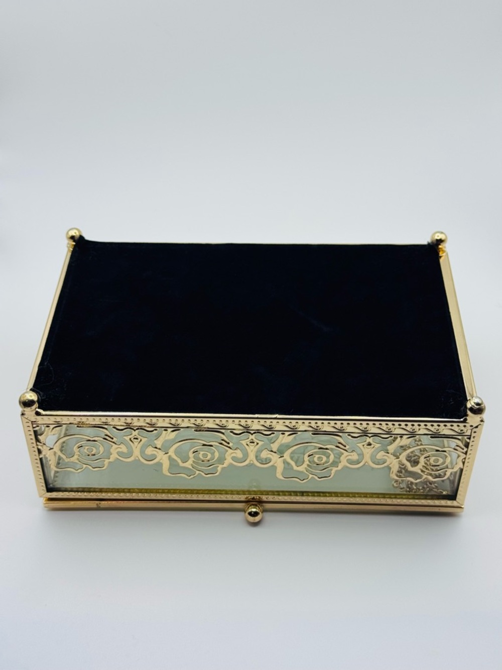 Walt Disney World Arribas Brothers Beauty & The Beast Glass Jewelry Box | EUC - Picture 7 of 8